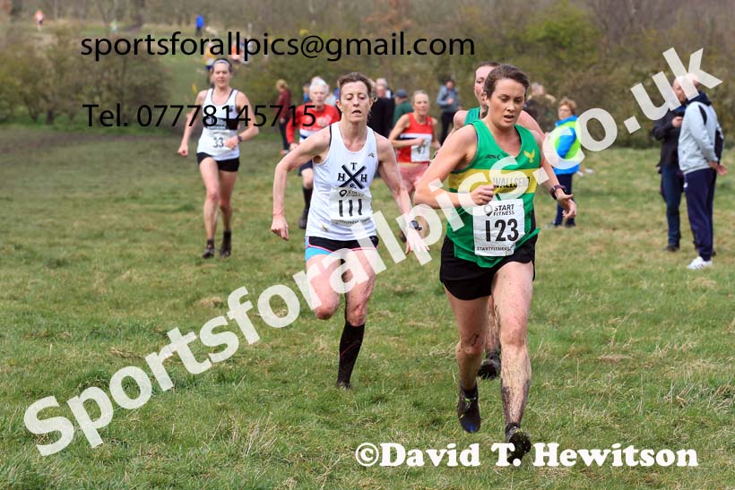 Womens and Mens 65+ in the 2023 BMAF Cross Country Champs., Wallsend. Photo: David T. Hewitson/Sports for All Pics
